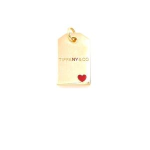 Tiffany and co heart tag charm